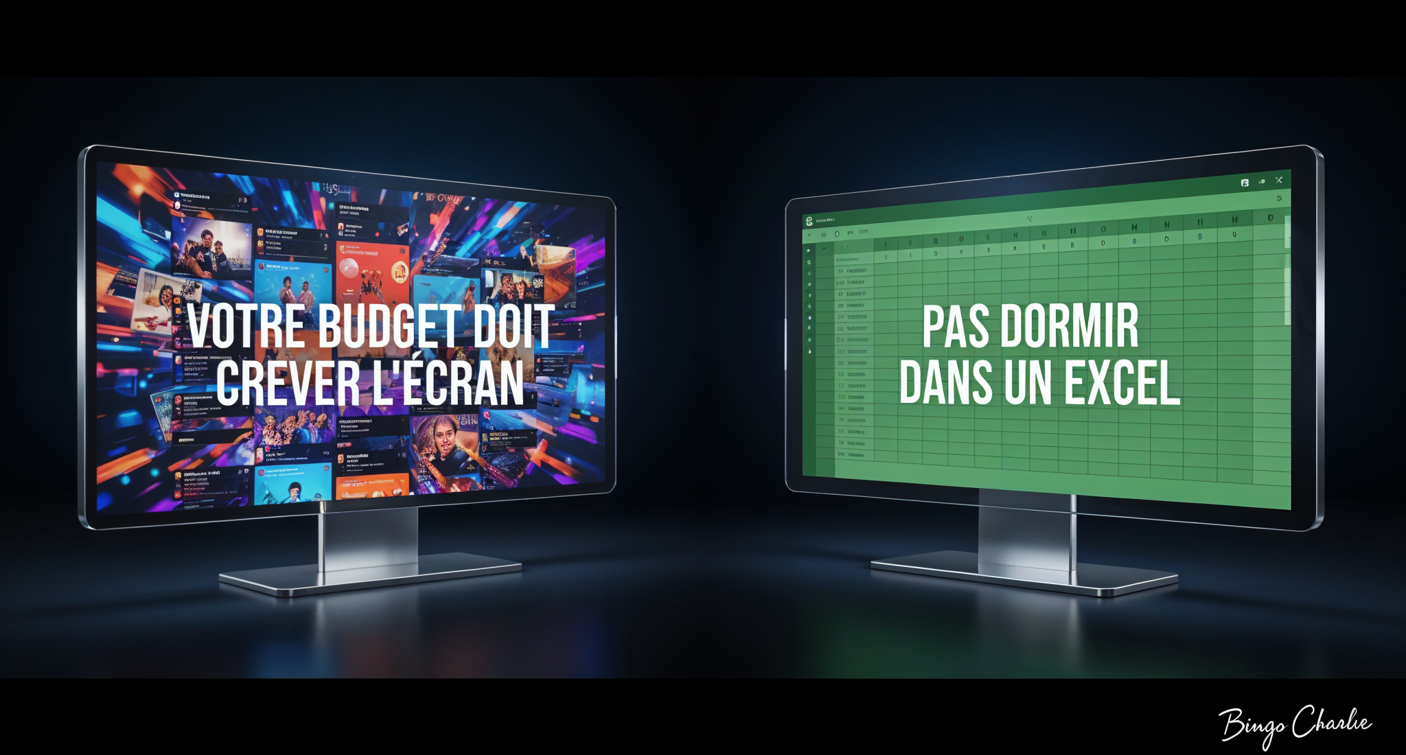 Votre budget doit crever l'écran, pas dormir dans un Excel